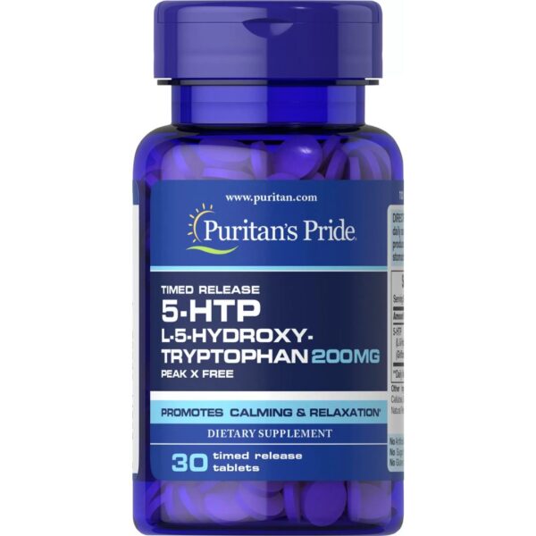 5 HTP Griffonia Simplicifolia 200 mg-30 tablete