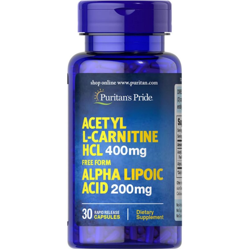 Acetil L-Carnitina cu Acid Alfa Lipoic-30 capsule