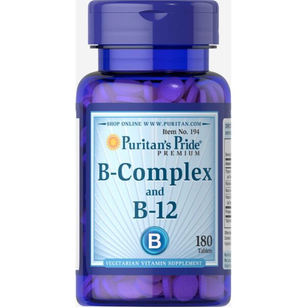 Vitamina B Complex si Vitamina B 12-180 tablete