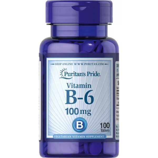 Vitamina B 6(Piridoxina) 100 mg-100 tablete