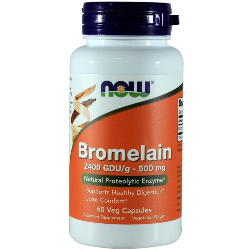 Enzime Ananas Bromelaina 500 mg-60 capsule