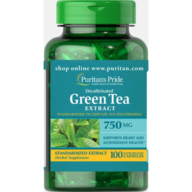 Ceai Verde extract 750 mg-100 capsule