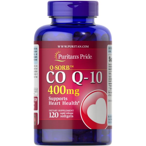 Coenzima Q10 400 mg, 120 capsule | Puritan’s Pride