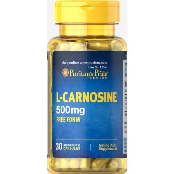 L-Carnosina 500mg-30 capsule