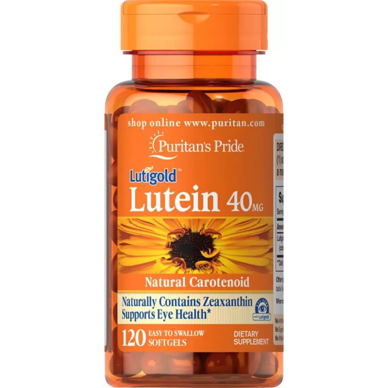 Luteina cu Zeaxantina 40 mg, 120 capsule | Puritan’s Pride