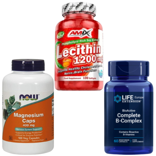 Magneziu+Vitamina B Complex+Lecitina