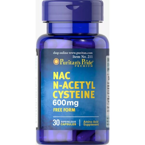 Acetilcisteina NAC 600 mg-30 capsule