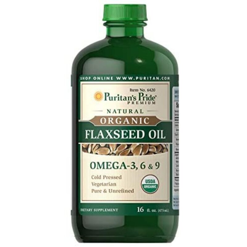 Omega 3-6-9 Ulei din Seminte de In Organic-473 ml