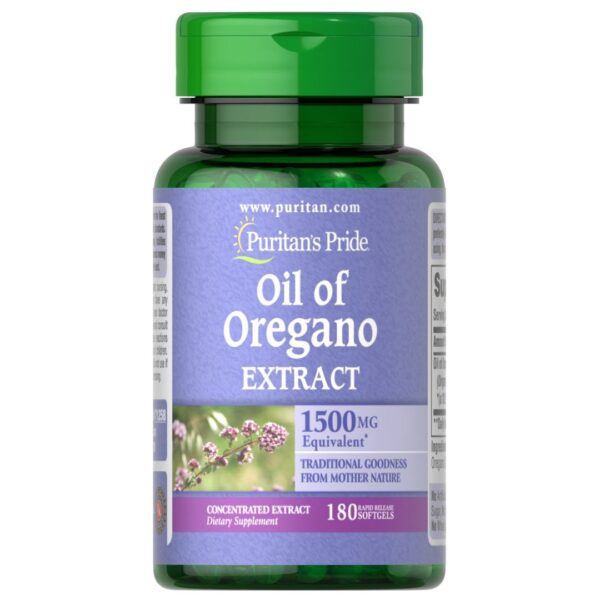 Oregano Ulei Extract 150 mg-180 capsule
