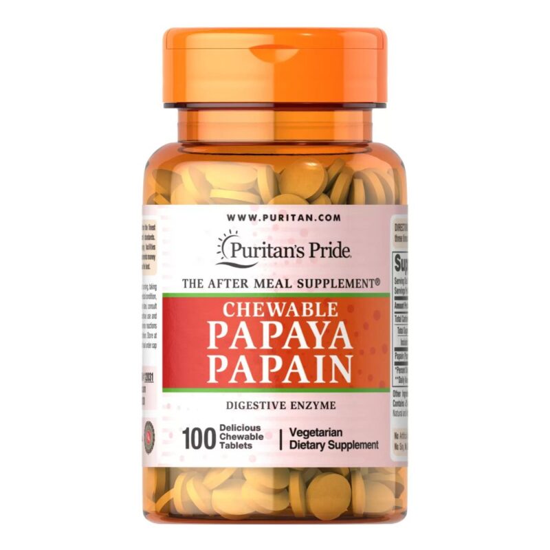 ENZIME Papaia Papain-100 tablete masticabile