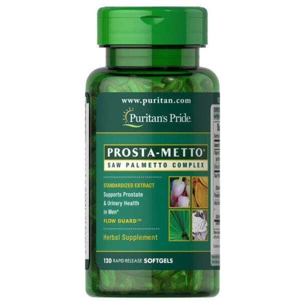 Prosta-Metto Prostata Complex, 120 capsule | Puritan’s Pride