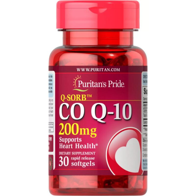 Coenzima Q10 200 mg, 30 capsule | Puritan’s Pride