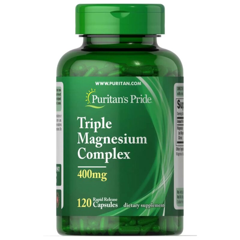 Magneziu Triplu Complex 400 mg-120 capsule