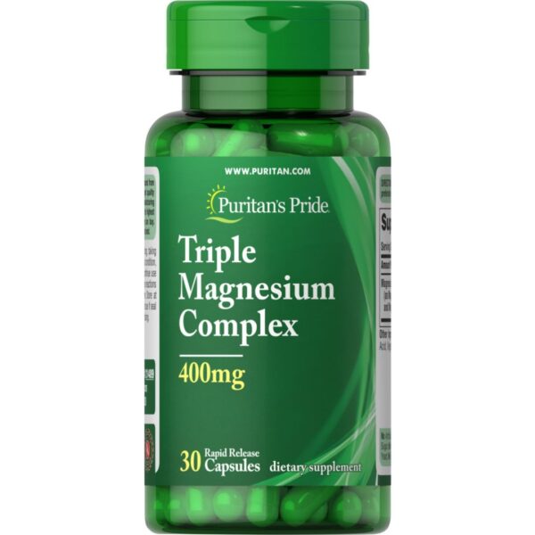 Magneziu Triplu Complex 400 mg-60 capsule
