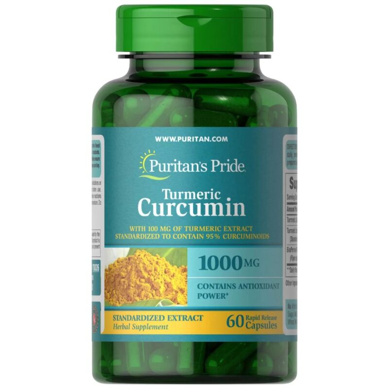 Turmeric Curcumin 1000 mg cu Bioperine-60 capsule