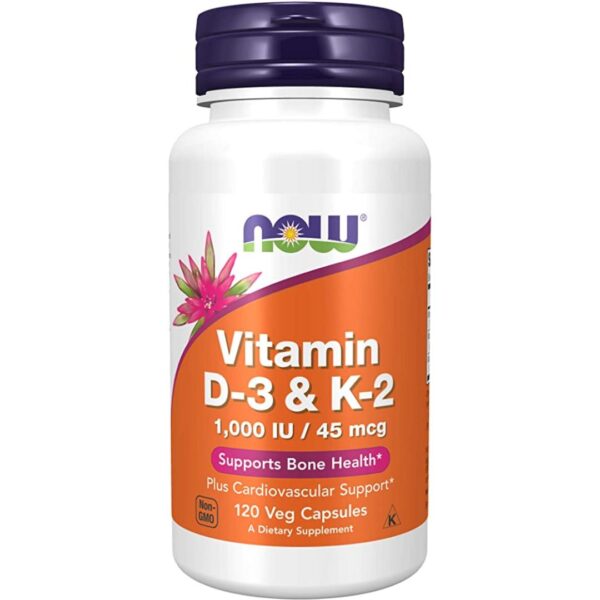Vitamina D si Vitamina K2-120 capsule