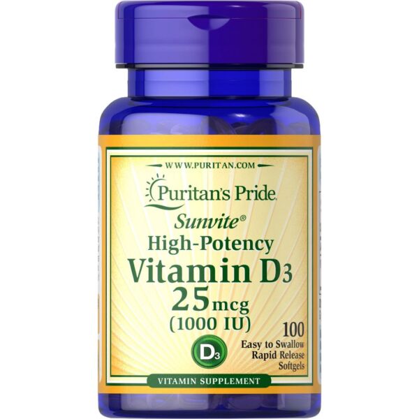 Vitamina D 3 1000 IU-100 capsule