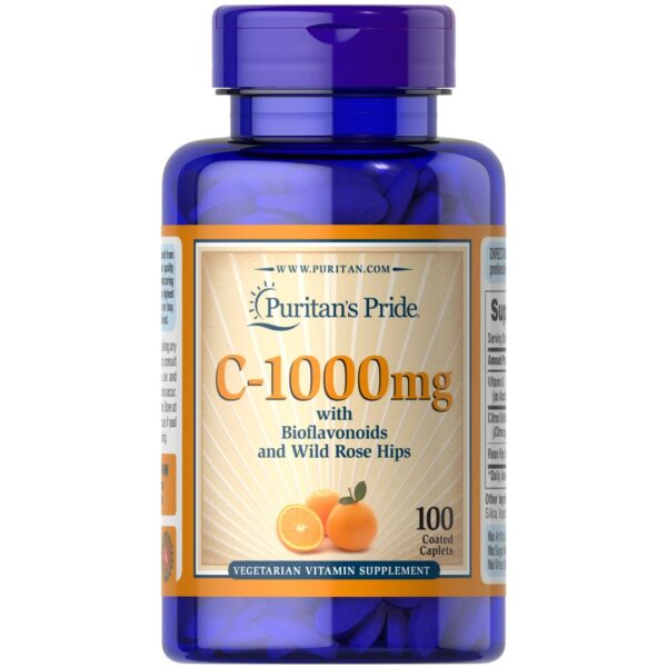 Vitamina C 1000 mg, 100 comprimate | Puritan’s Pride