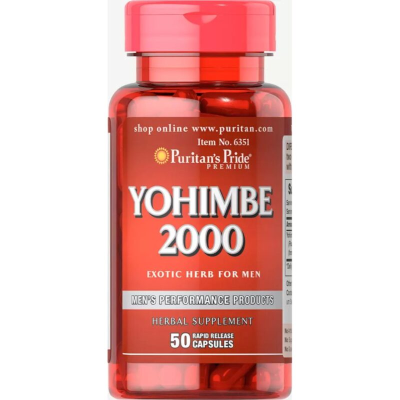 Yohimbe 2000 mg-50 capsule
