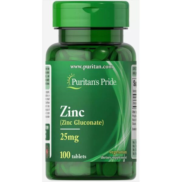 Zinc gluconat 25 mg-100 tablete