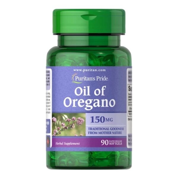 Oregano Ulei Extract 150 mg, 90 capsule | Puritan’s Pride