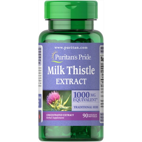 Silimarina 1000 mg Milk Thistle-90 capsule