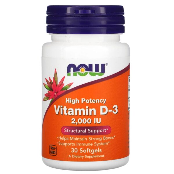 Vitamina D 3 2000 IU-30 capsule