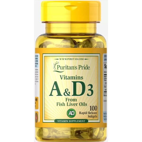 Vitamina A si Vitamina D-100 capsule