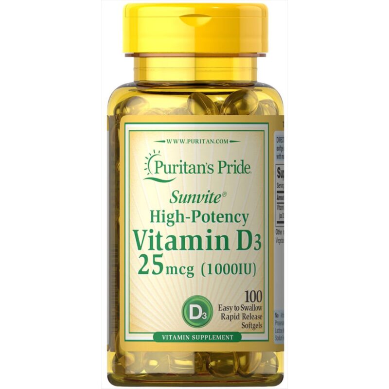 Vitamina D 3 1000 IU-100 capsule