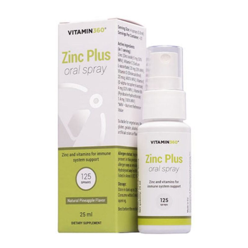 Zinc Plus Oral Spray-25 ml