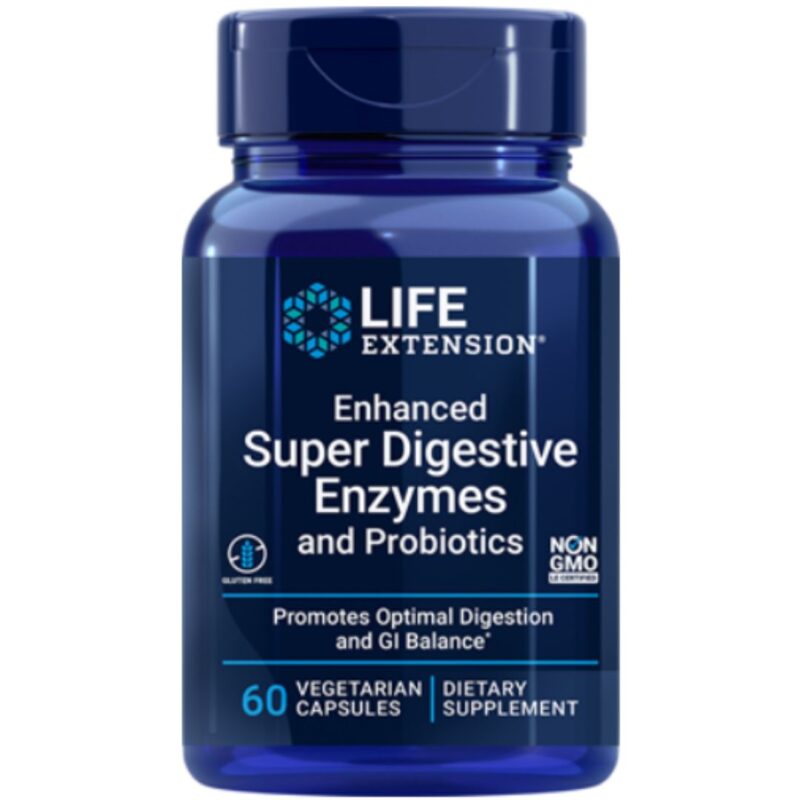 Super Digestive Enzimes cu Probiotice-60 capsule