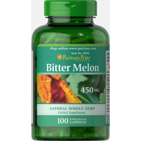 Pepene Amar-Bitter Melon 450 mg, 100 capsule | Puritan’s Pride