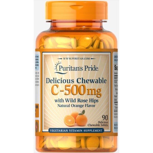 Vitamina C 500 mg-90 comprimate masticabile