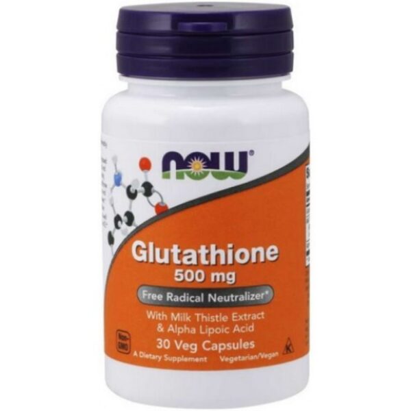 Glutathione(Glutation) 500 mg-30 capsule - NOW FOODS USA