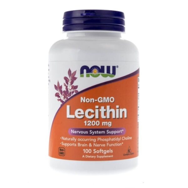 Lecitina 1200 mg-100 capsule Now Food