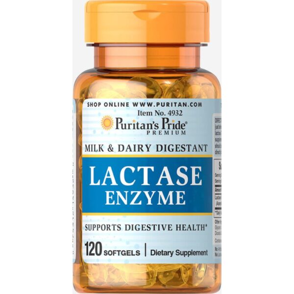 Super Lactase Enzyme 125 mg-120 capsule