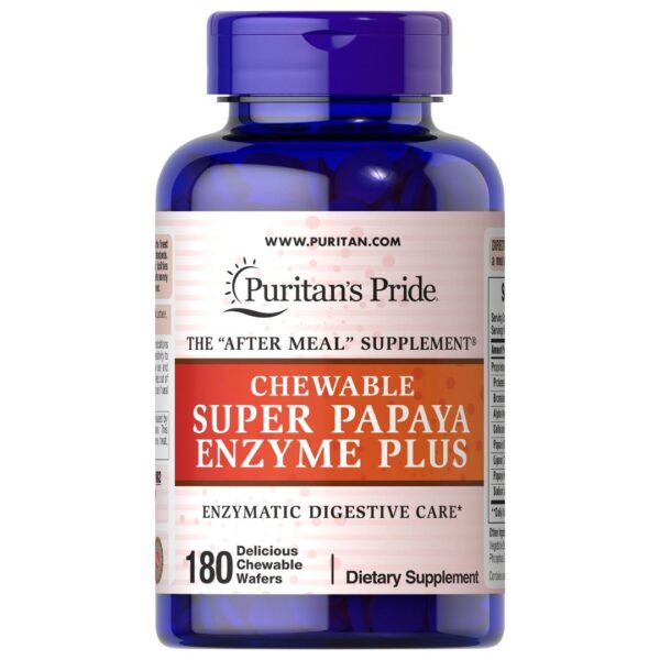Enzime Papaia Super Plus-180 masticabile