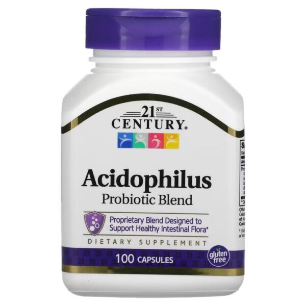 Probiotice Acidofilus Amestec-100 capsule | 21 Century