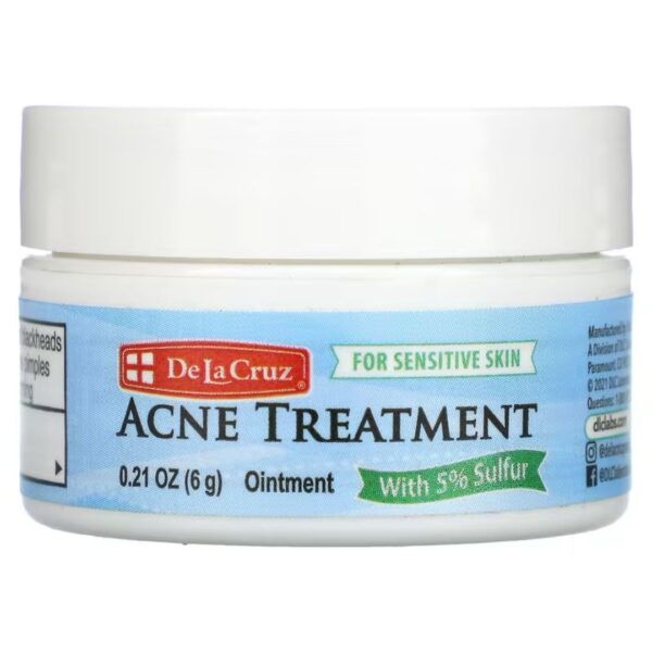 Tratament pentru acnee cu 5% sulf - 6 g | De La Cruz