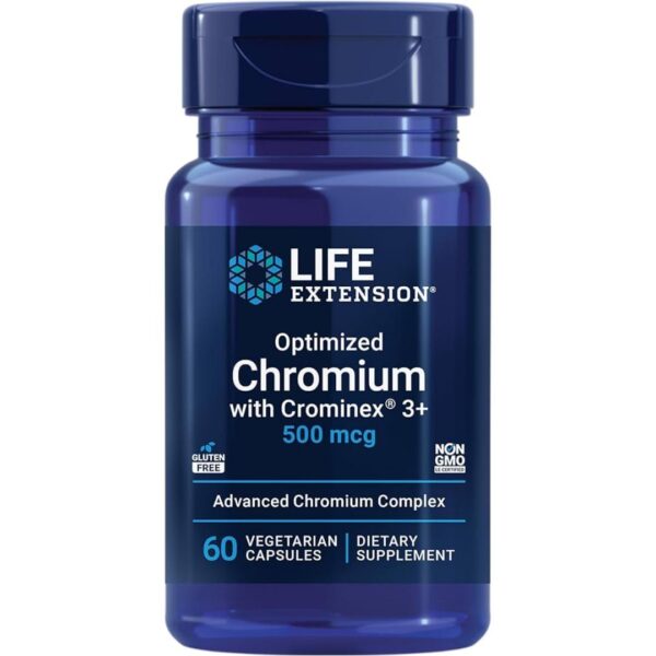 Crom 500 mg cu Crominex® 3+, 60 capsule