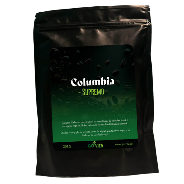 Cafea Columbia Supremo Go Vita - 250 g