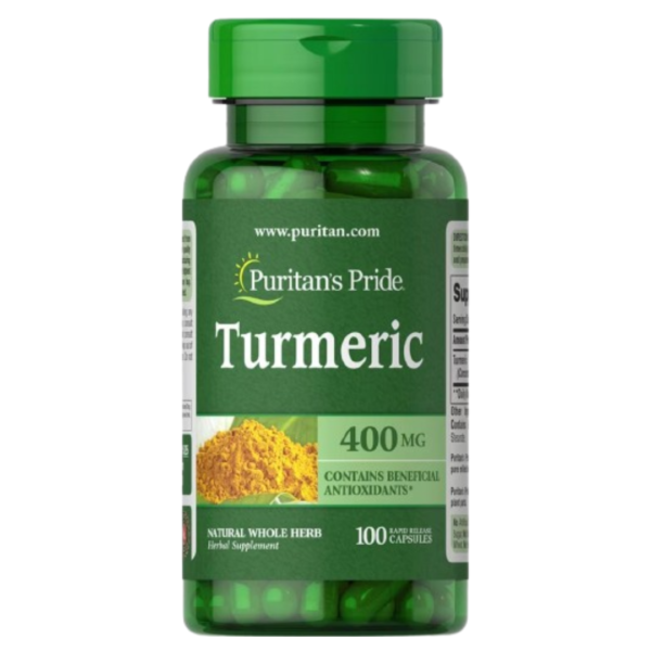 Turmeric (Curcuma) 400 mg-100 capsule